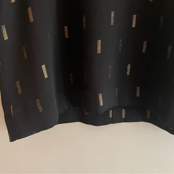 Madewell Metallic Jacquard Puff Sleeve Top - Picture 11 of 16